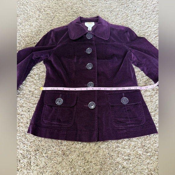 Talbots Rich Purple Jacket - Picture 9 of 9